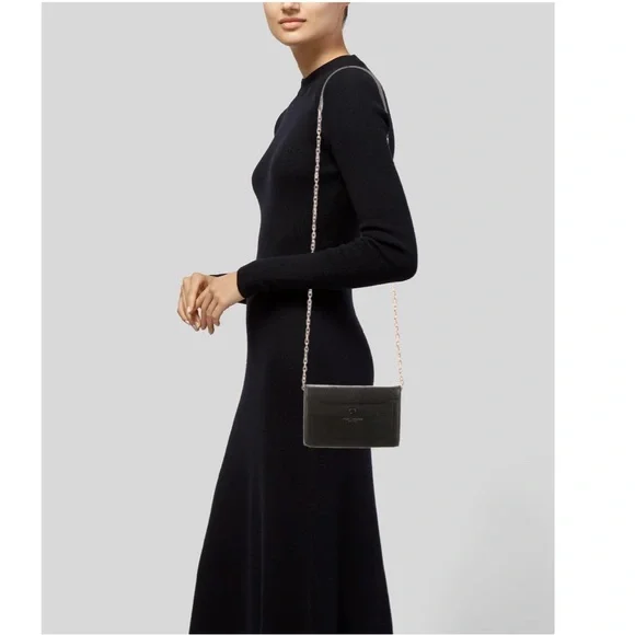 Marc Jacobs Empire City Leather Wallet on Chain
